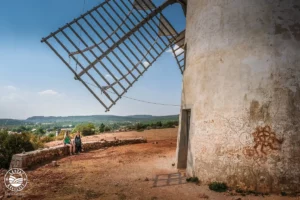 Visite du moulin du Rédounel